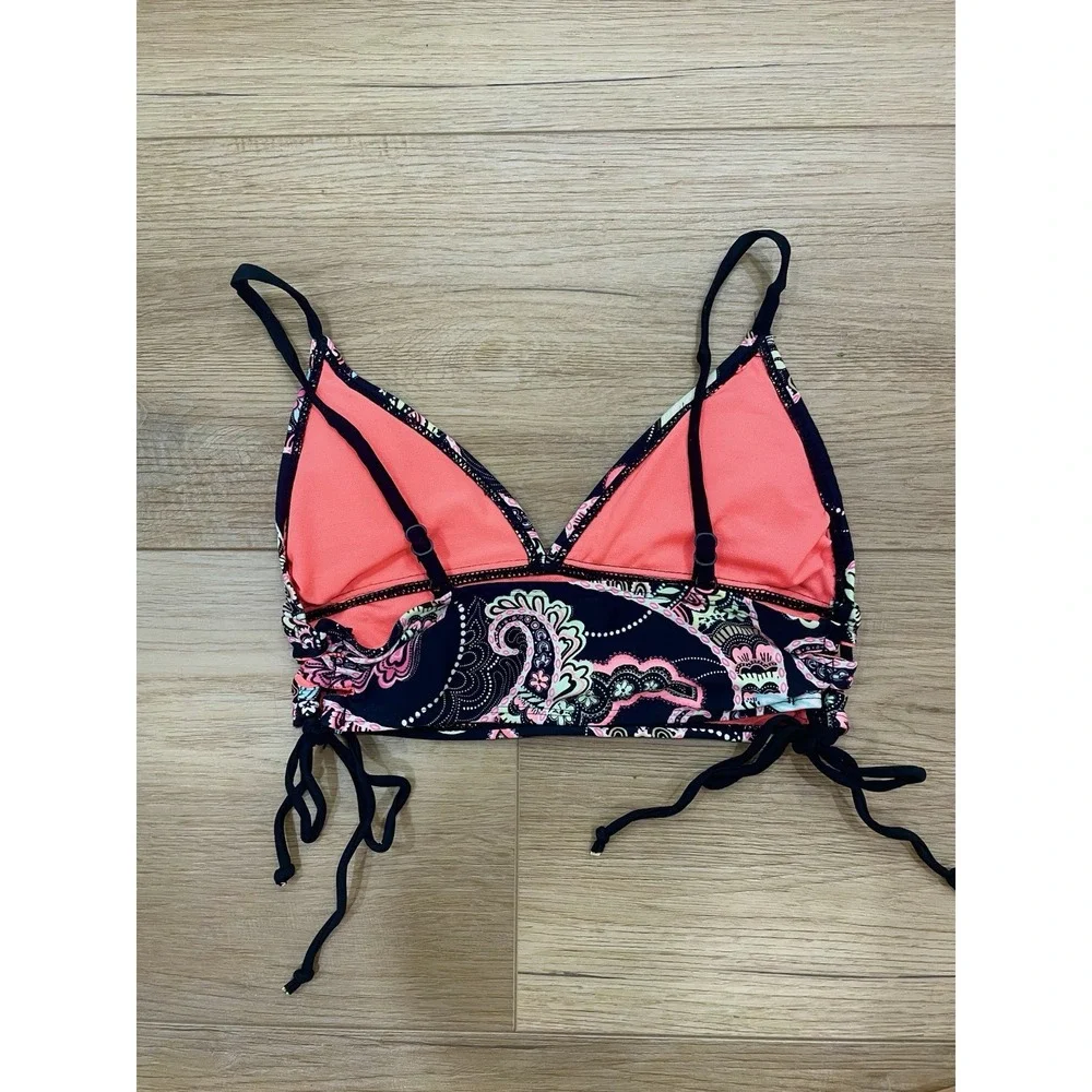 Hobie Girls Part Your Swirl Midkini Hipster 2-Piece Swimsuit Bikini Size 12